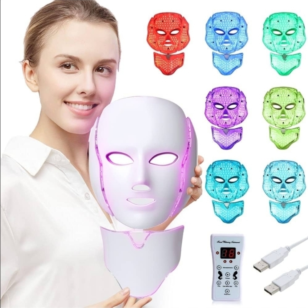 LED Light Therapy Mask with Remote